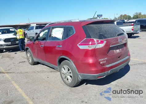 2016 Nissan Rogue Sv from USA, damaged, VIN KNMAT2MT2GP656410